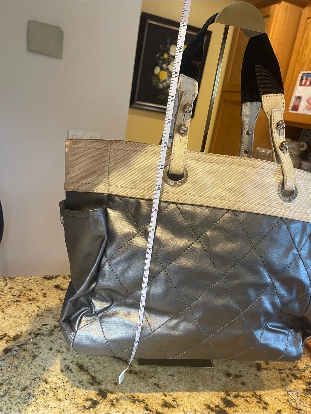 CHANEL tote combining